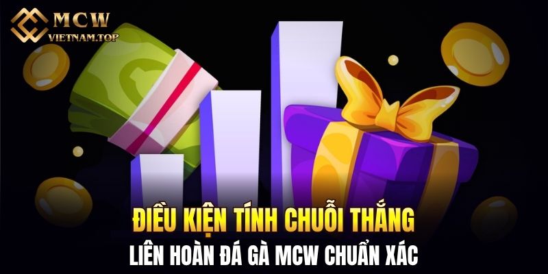 Điều kiện tính chuỗi thắng liên hoàn đá gà MCW chuẩn xác